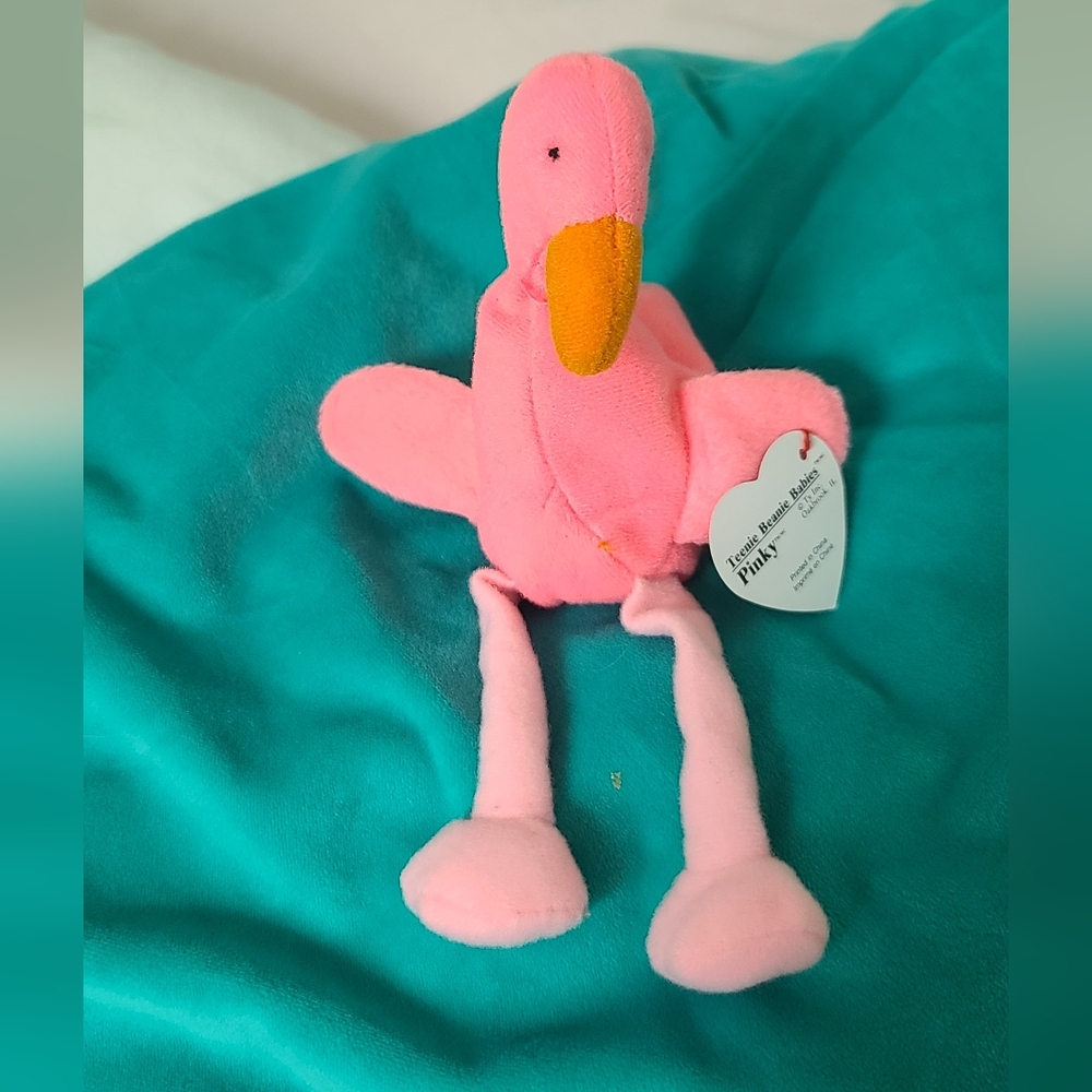 Pinky the Flamingo Teenie Beanie Baby